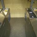 北武線池梟駅改札口